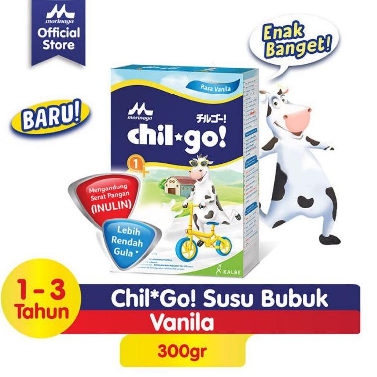 

[KODE PRODUK 9] Morinaga Chil Go Powder 1+ Vanila 300gr