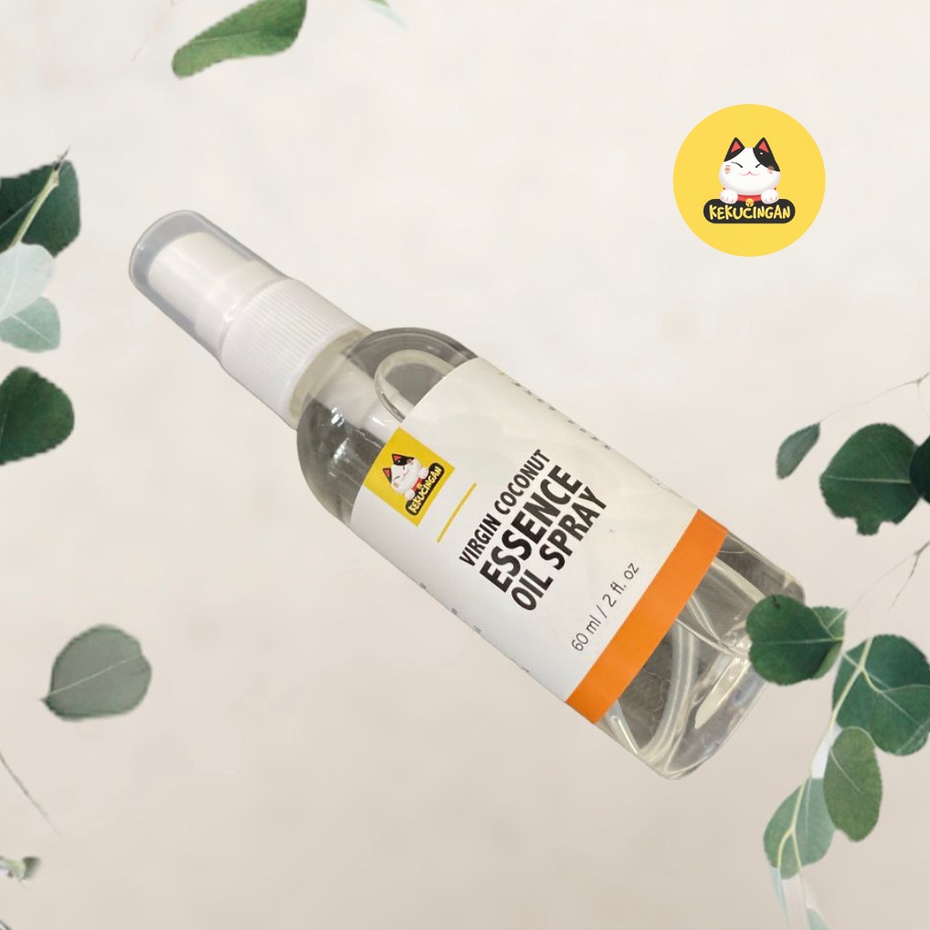 VCO PURE SPRAY Obat Scabies Jamur Koreng Kucing Anjing Kekucingan Minyak Kelapa Vitamin Bulu 60ml