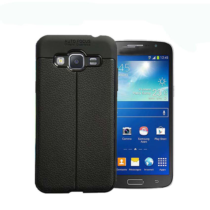 Case Auto Focus Samsung Galaxy Grand 2 Leather Experience SoftCase Slim Ultimate / Casing Kulit