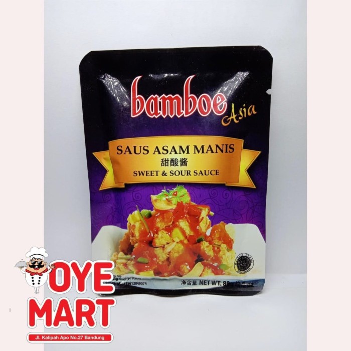 

Order Langsung BAMBOE ASIA BUMBU INSTAN SAUS ASAM MANIS 80GR Terlaris