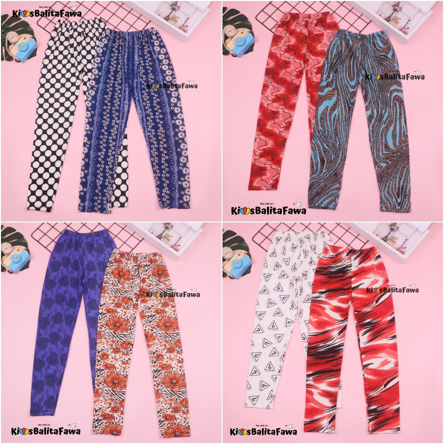 Legging Carlissa uk 5-7 Tahun / Celana Panjang Fashion Kids Bunga Legging Anak Perempuan Murah Adem