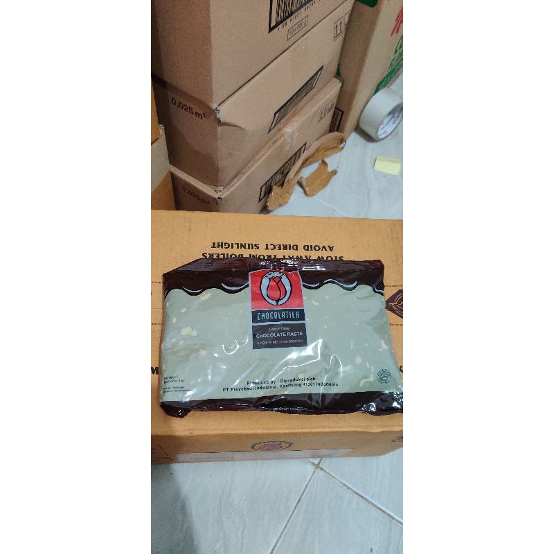 

Tulip Chocolate Paste Filling 1kg ORI READY