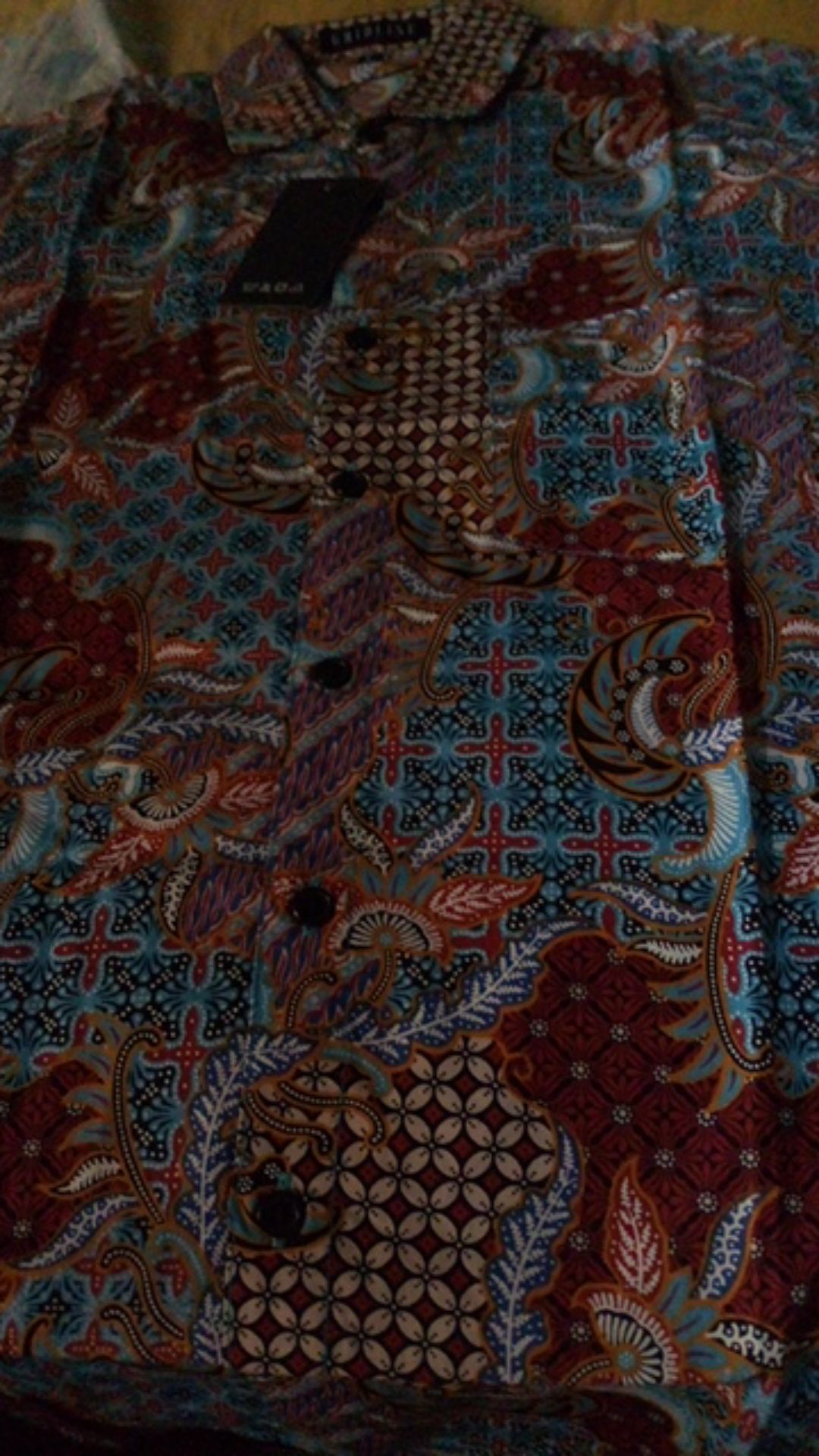 [gridline - Regular2] Kemeja Batik Pria Katun Lengan Pendek Regular R027 R028 R029 R030 R031 R032