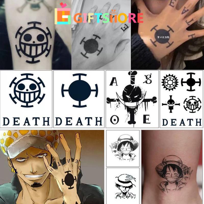 COD✨Stiker Tato/Tato Temporer  PIECE Tato Jari Tatto Aesthetic / Stiker Tato Anti Air Wanita Korea U