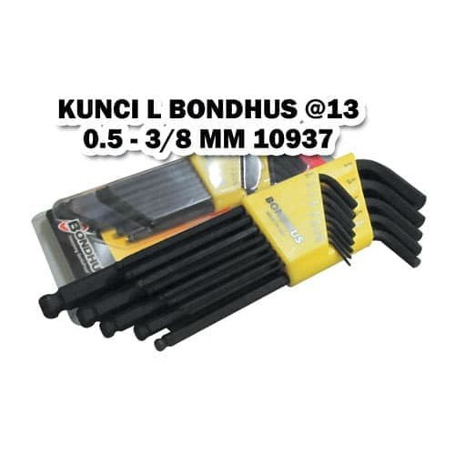 Kunci L Set Bondhus 10937