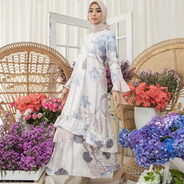 Wearing Klamby - Melati Dress Blush