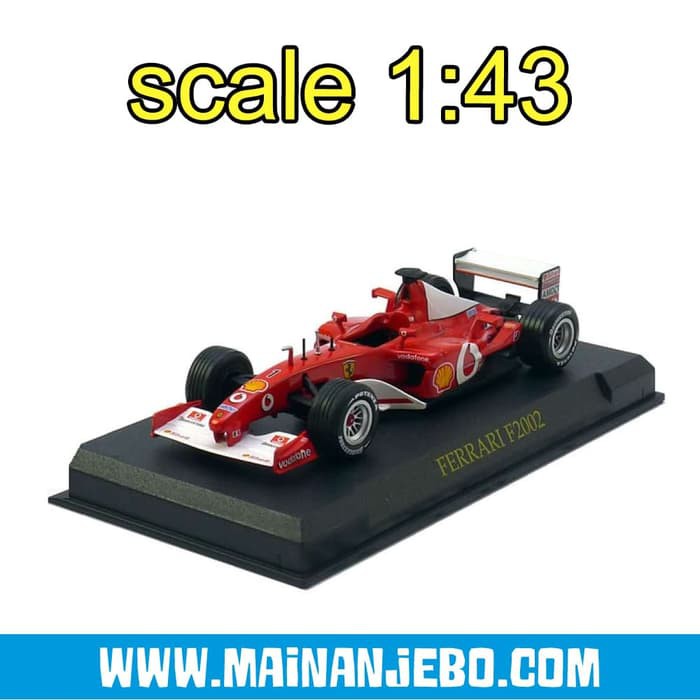 Diecast Altaya 1/43 - Formula 1 - Ferrari F2002 Schumacher 2002