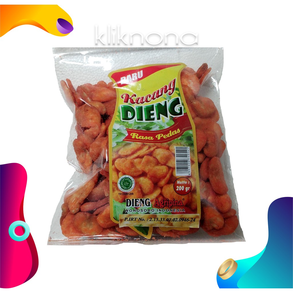 

Kacang Dieng Jajanan asli Khas Wonosobo 200g