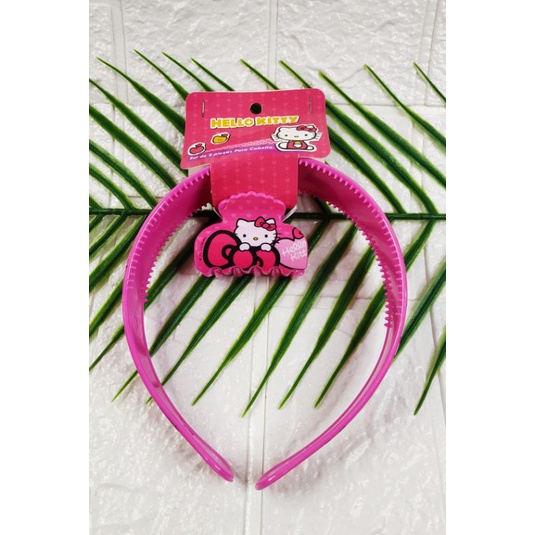 Set Bando Jepit Rambut Hellokitty