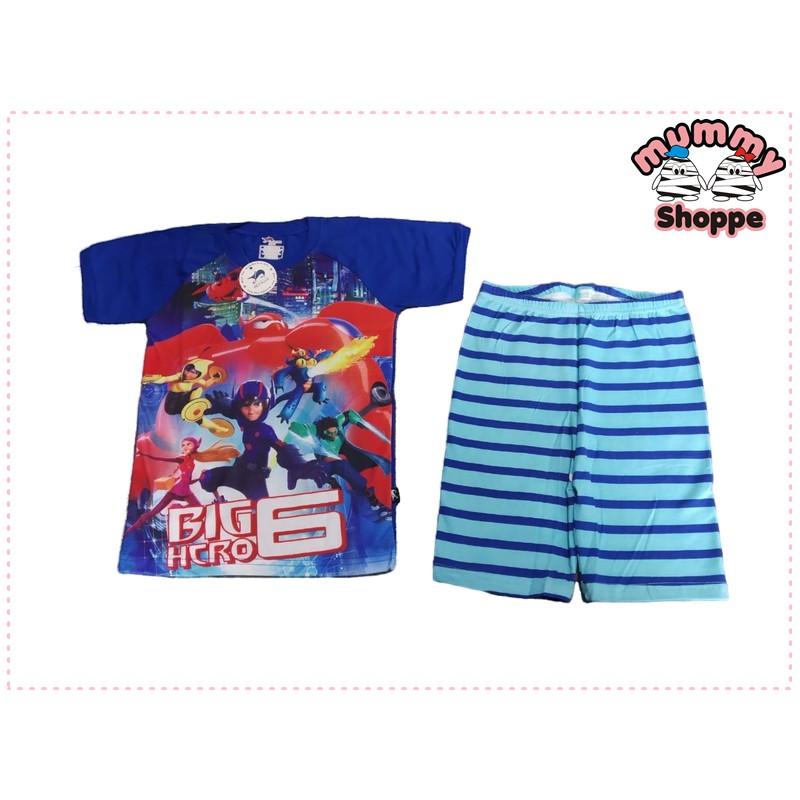 setelan pendek big hero - J2 short set 850