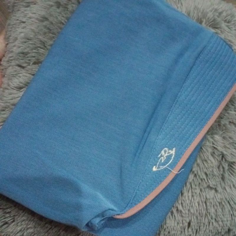 063 SYAR'I LIST ORI AREY HIJAB | JILBAB INSTAN KERUDUNG ORIGINAL-Denim