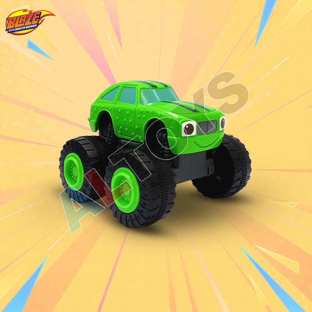 MAINAN MONSTER TRUK BLAZE OF THE MONSTER MACHINES SET ISI 3PCS