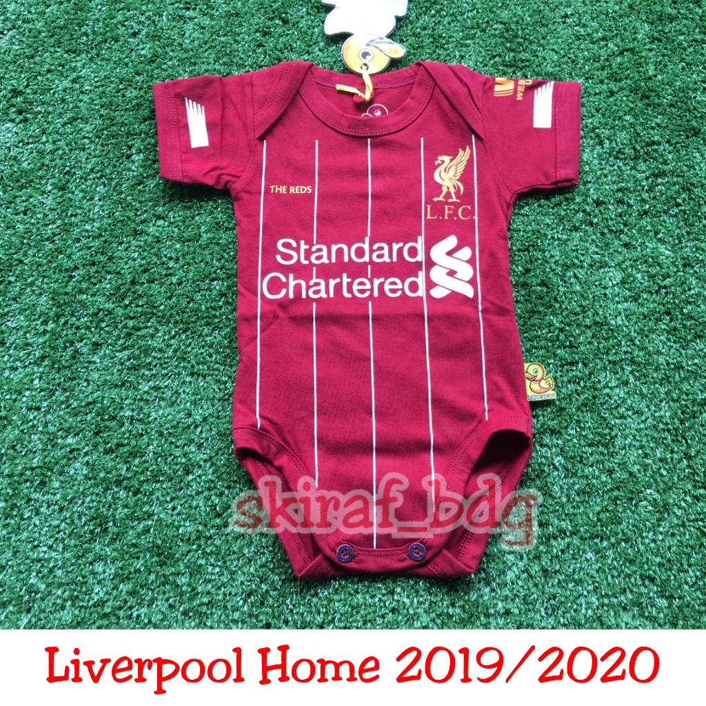 Baju Bola Bayi - Jumper Bola Bayi - Baju Bola Bayi Liverpool Home 2019-2020