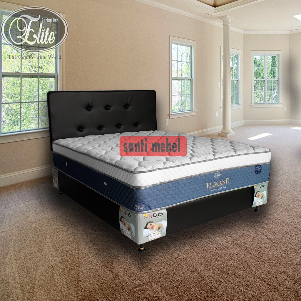  Springbed  Elite Elgrand Plushtop 180 x 200  Full Set 