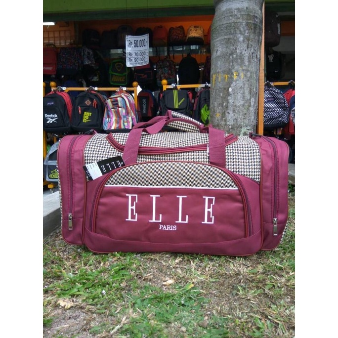 Tas Travel Pakaian Pulang Kampung besar ELLE Pria/Wanita