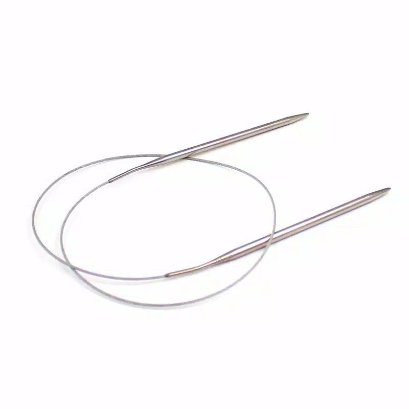 Circular stainless knitting needle / Jarum Knitting