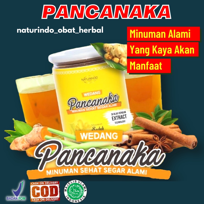 Wedang Jahe Kunyit Temulawak Bubuk Naturindo Imunitas Daya Tahan Tubuh Kesehatan Minuman Herbal Trad