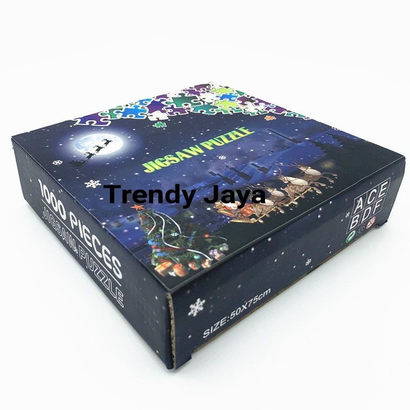 Puzzle 1000 Pcs Ukuran 50 x 75cm Jigsaw Special Christmas Edition