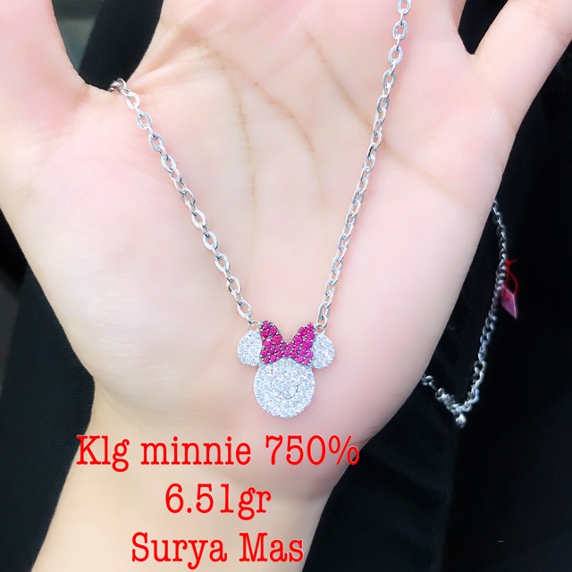 Kalung lgsg buah emas 750%