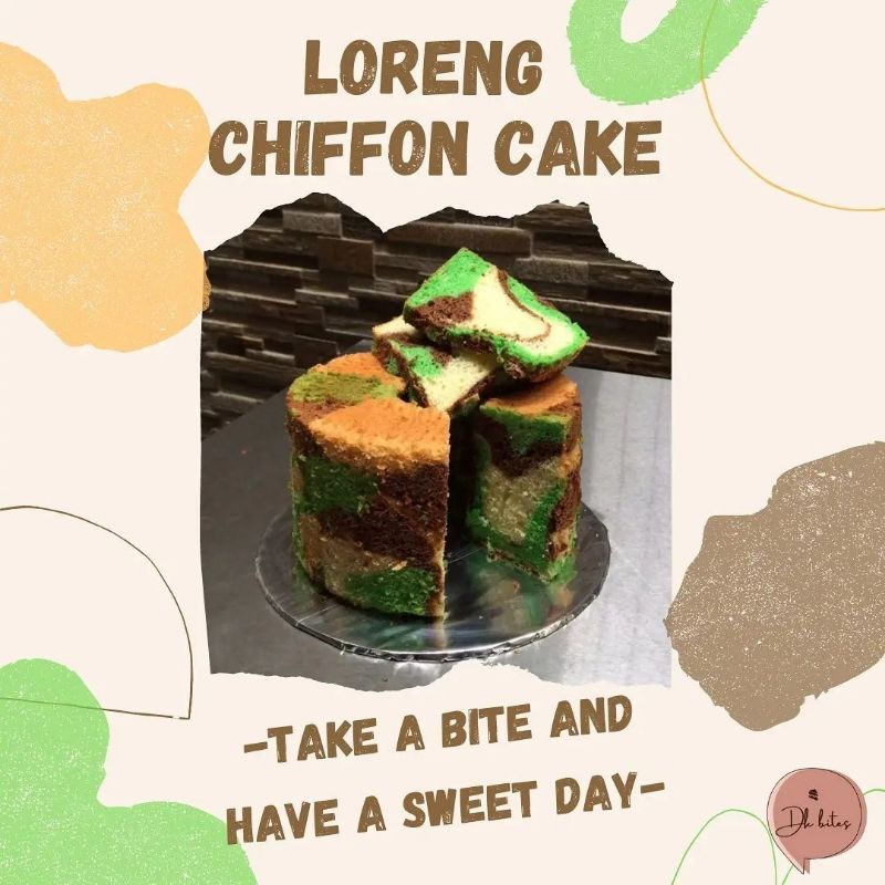 

Loreng Chiffon Cake | Chiffon Loreng Dkbites