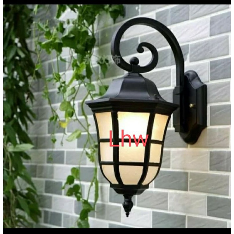 Lampu dinding outdoor indoor 1202 dekorasi teras,cafe