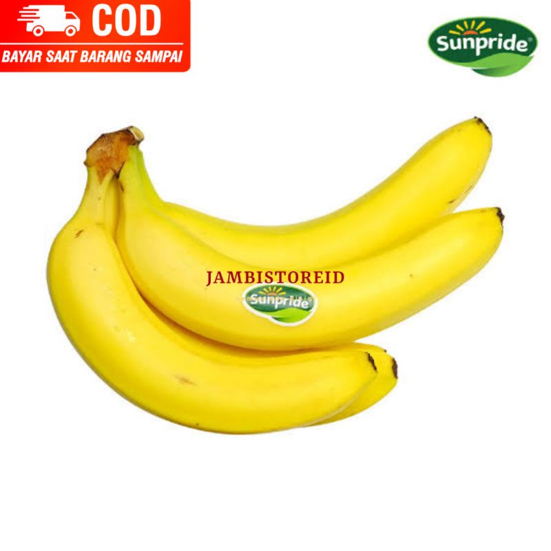 

(JAMBISTOREID) KHUSUS KOTA JAMBI JANGAN DIPESAN SEBELUM KONFIRMASI Cavendish Banana Pisang Sunpride Makan Premium Kuning Mulus Ambon Putih 1kg Jambi