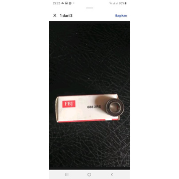 Ball bearing 688 2RS FBJ