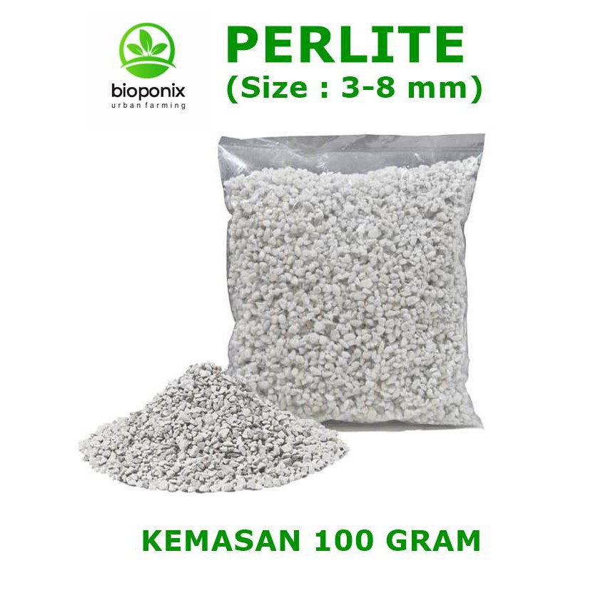 Media Tanam Premium Perlite 3-8mm (100 gram/1liter)