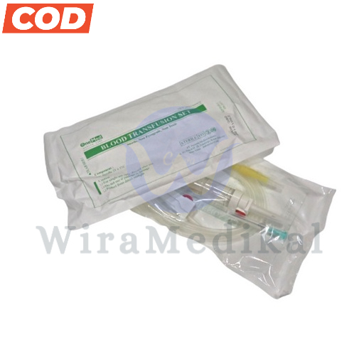 Bloodset OneMed Blood Transfusion Set One Med  Blood Set OneMed  Alat Transfusi Darah Onemed