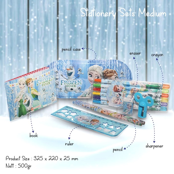 

KOTAK PENSIL TEMPAT PENSIL SET FROZEN HELLO KITTY DAN SPIDERMAN - FROZEN