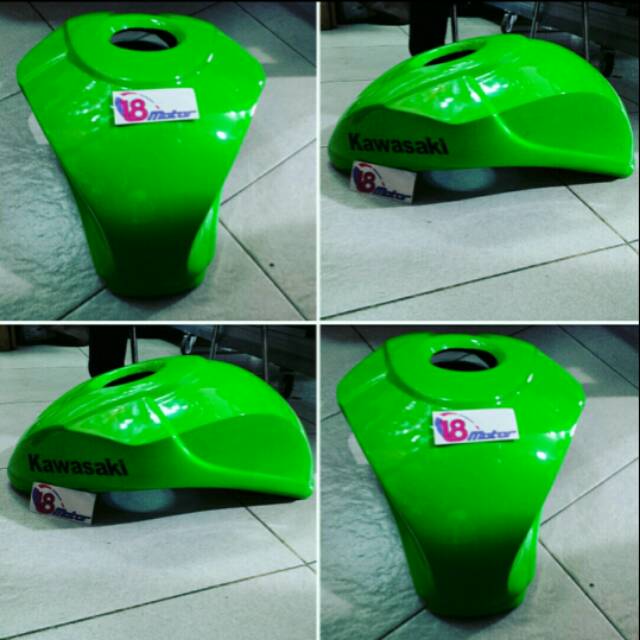 COVER KONDOM TUTUP TANGKI NINJA 250 SL RR MONO Z 250 SL BAHAN FIBER CUSTOM