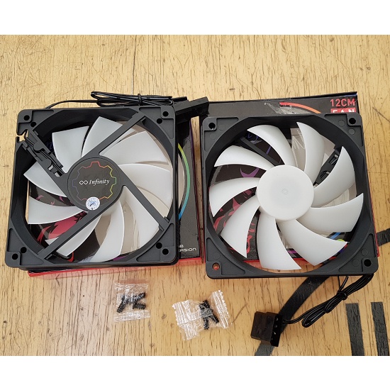 Fan Casing Kipas RGB 12 cm Infinity RGB Version