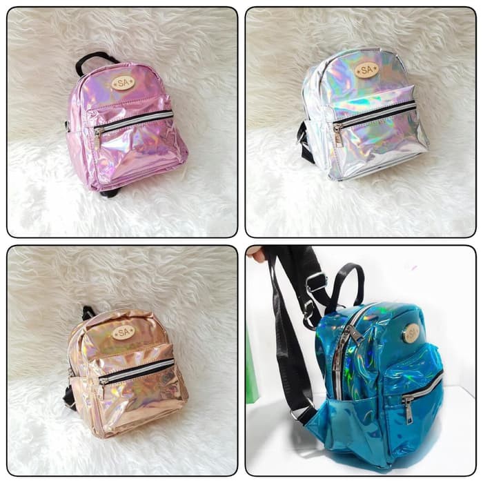 30+ Ide Tas Ransel Hologram Mini