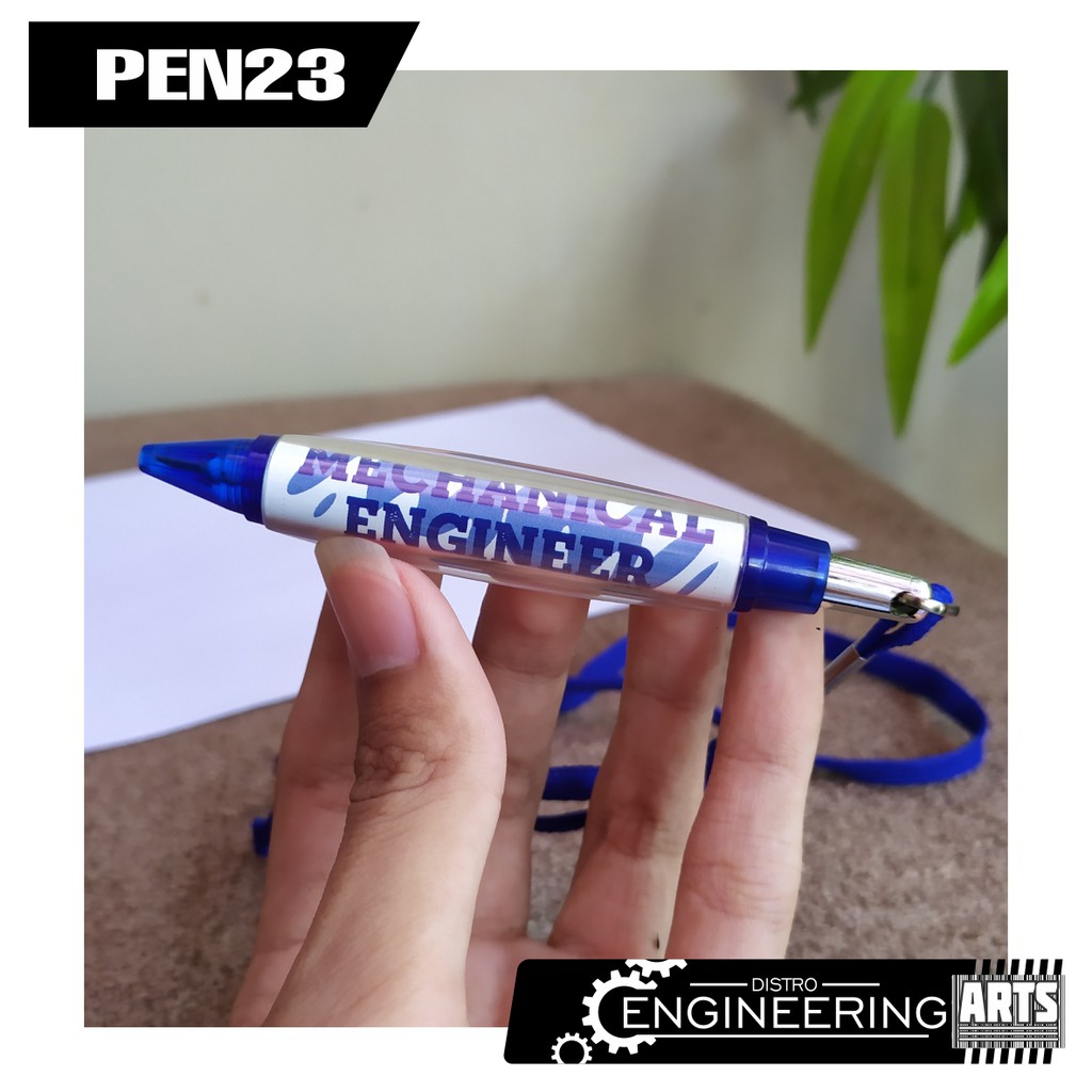 

Pulpen Kalung Biru Full Sticker Motif MECHANICAL ENGINEER - PEN23