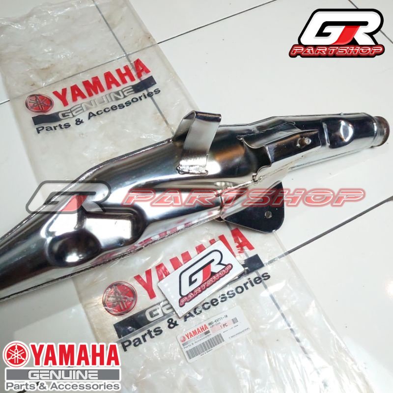 knalpot silencer f1zr ori ygp fizr fiz f1z r chrome perut exhaust ekshaust muffler mufler kenalpot original yamaha