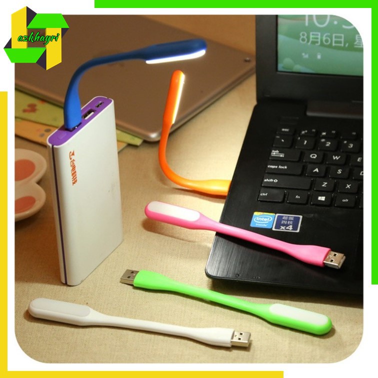 Lamp LED Lampu Sikat Elastis USB Flexible