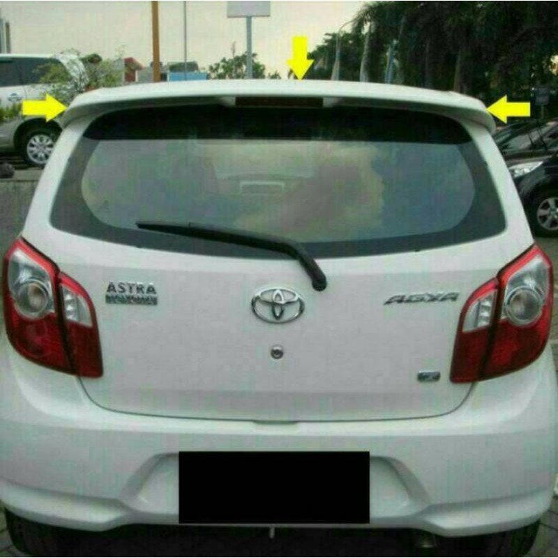 Spoiler Mobil Ayla agya