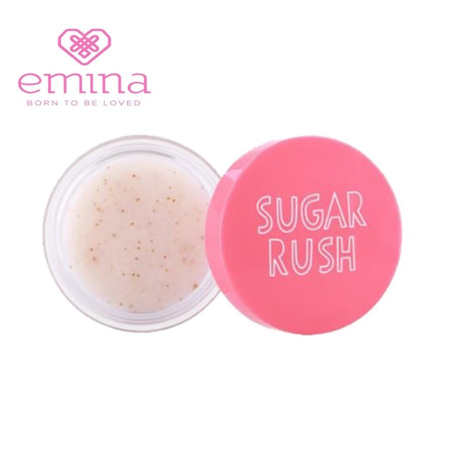 Jual EMINA SUGAR RUSH LIP SCRUB 4.2GR SCRUB BIBIR EMINA GULA