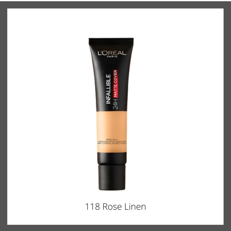 L'Oreal Paris Infallible 24H Matte Cover Foundation | Foundation by AILIN