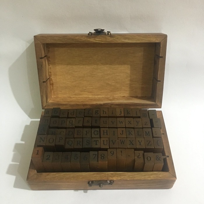 

Promo Stamp Alphabet 70 pcs Limited