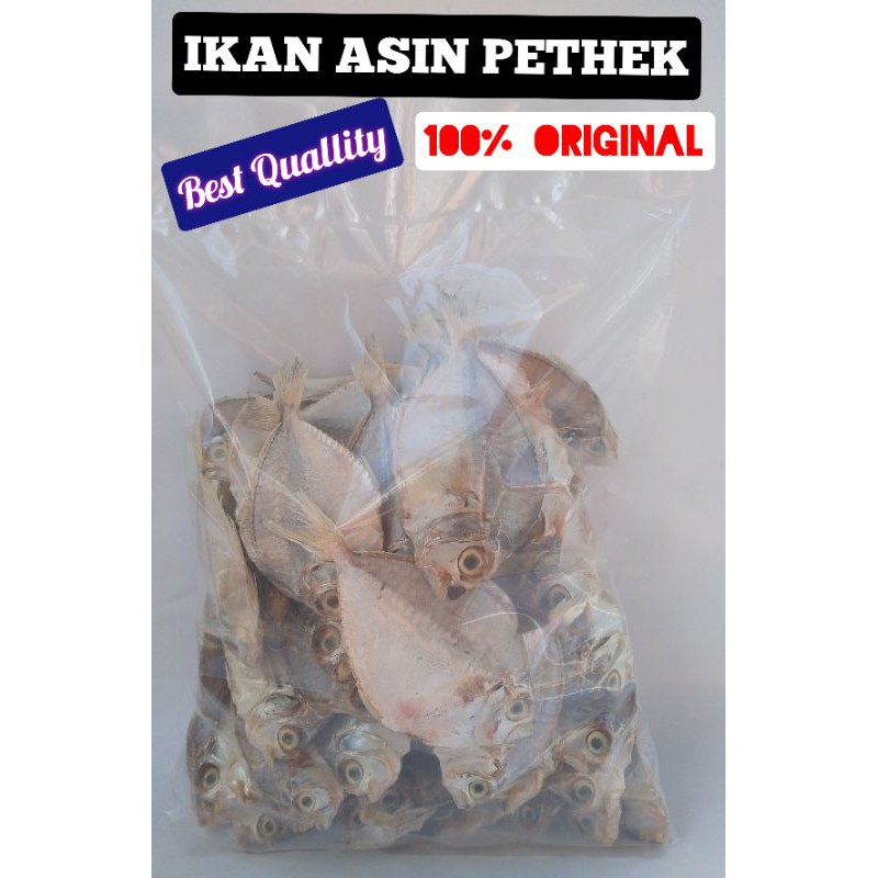 

Ikan Asin Petek tanggung 500 gram