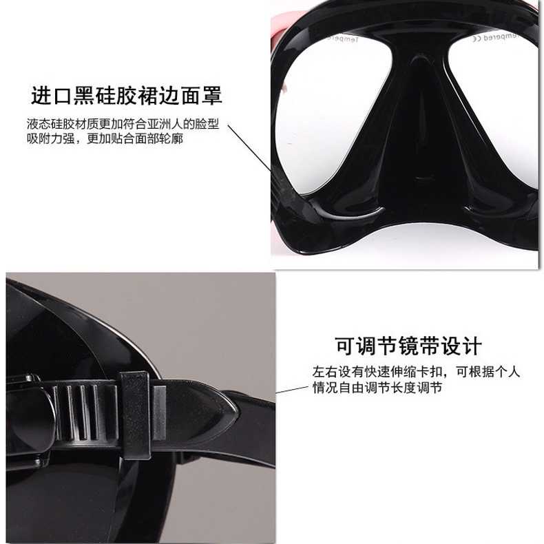 Kacamata Selam Scuba Diving Snorkeling Anti Fog / Alat Selam Scuba Diving / Kacamata Selam Dewasa Alat Snorkeling / Kacamata Masker Menyelam Anak Laut Sungai Anti Kabut Asli Full Face / Snorkeling Mask / Kacamata Renang Berenang Bernapas Murah Original