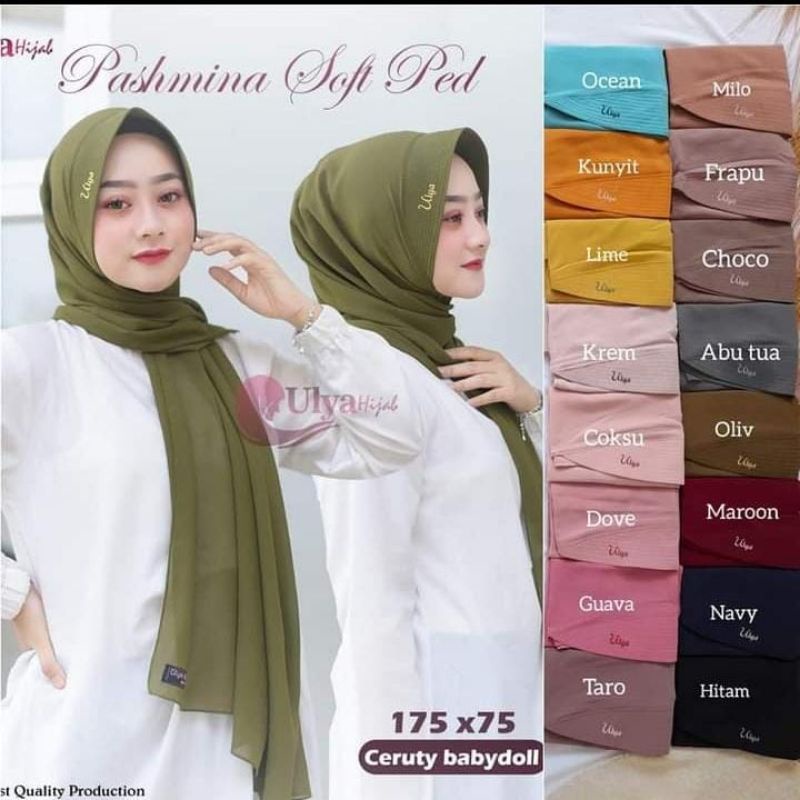 Pashmina soft ped Ulya Hijab