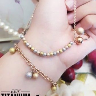 Titanium set perhiasan LL18052204