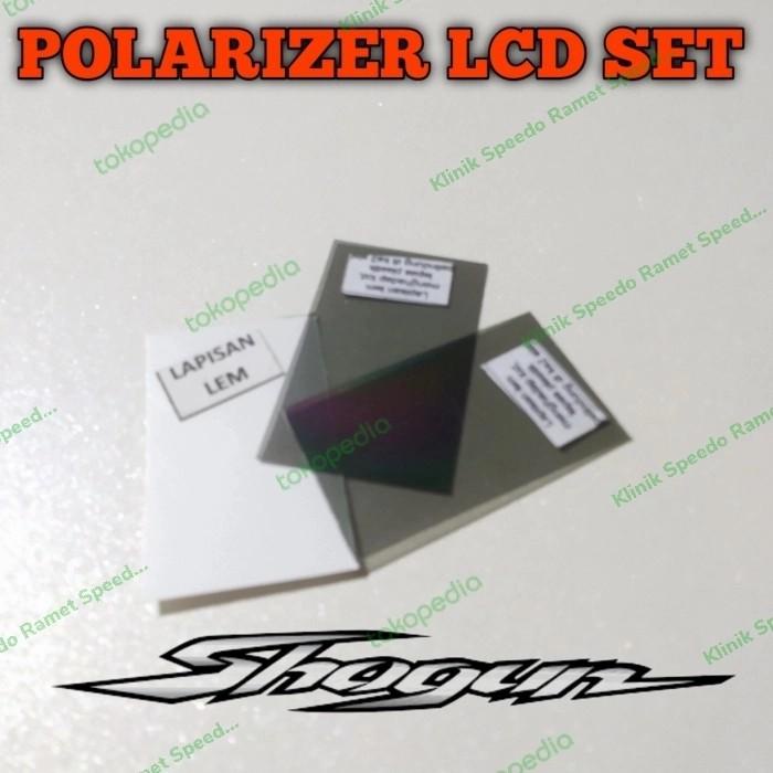 Emblem Polarizer Lcd Speedometer Suzuki Shogun Sp 125 Arashi