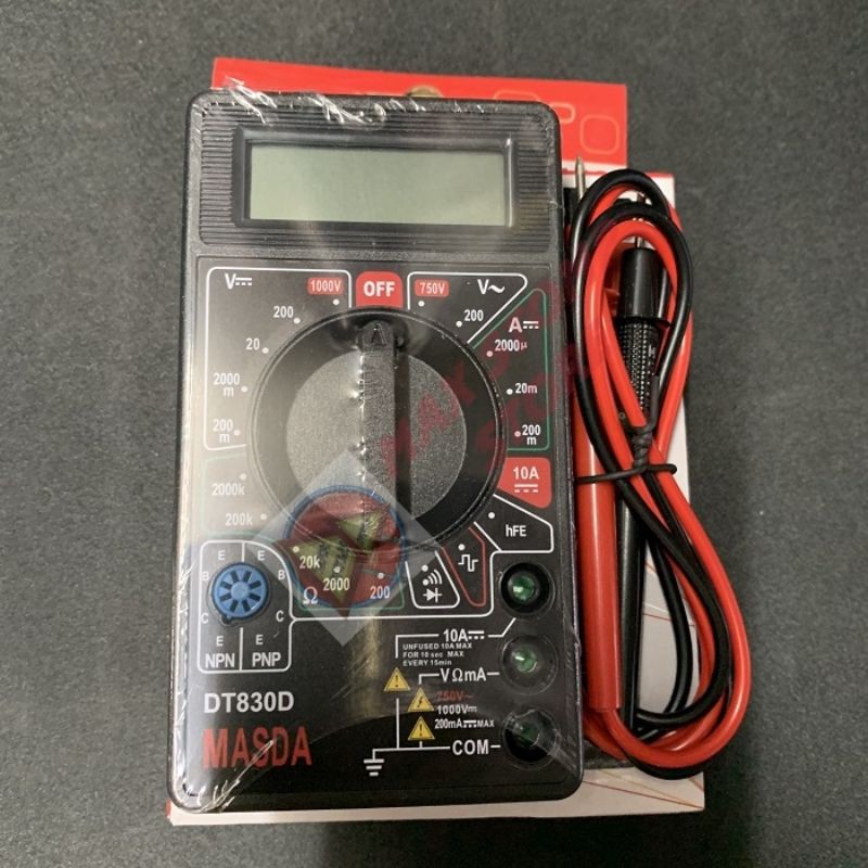 Multitester Multimeter Digital Mini