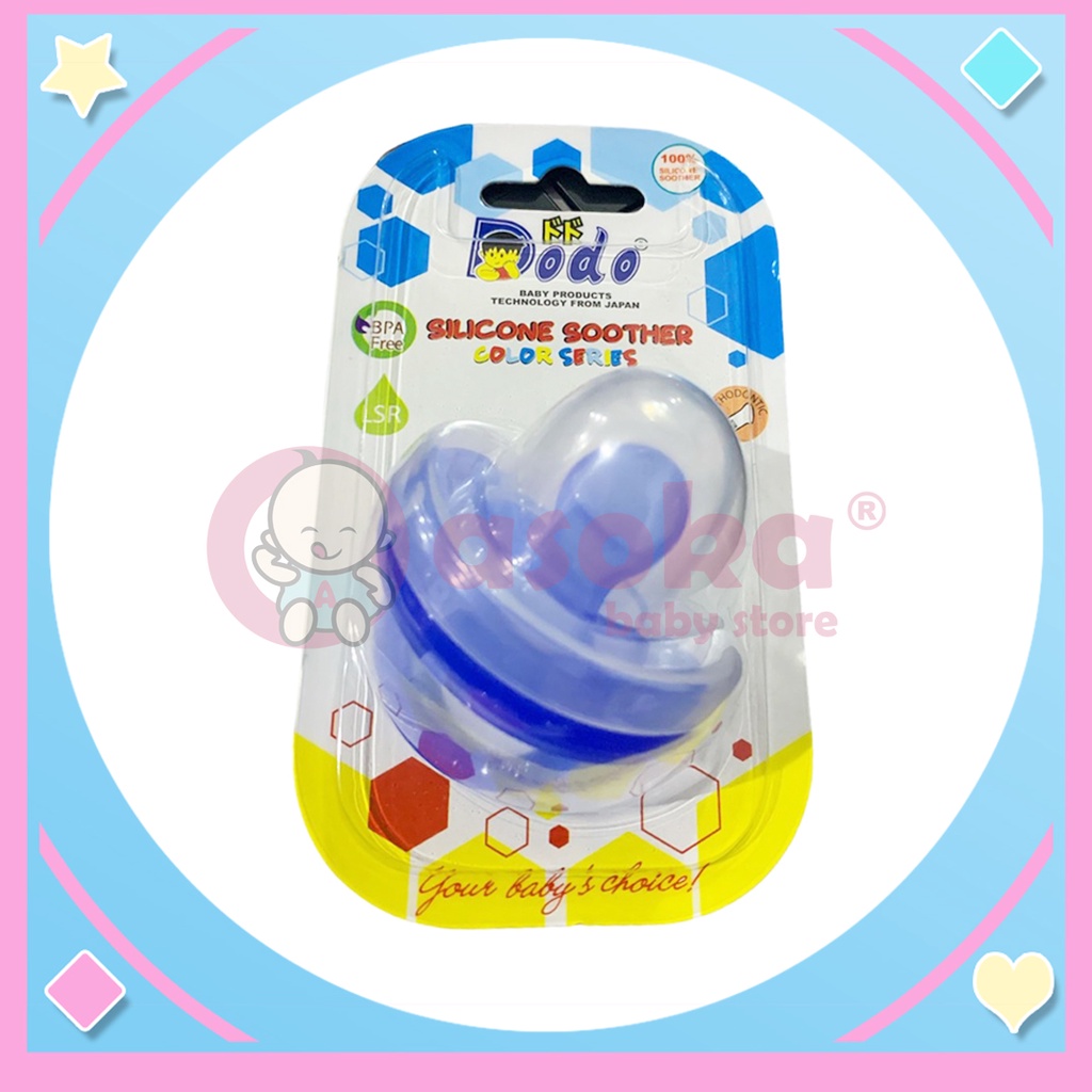 Dodo Silicone Soother Color Series DST013 ASOKA