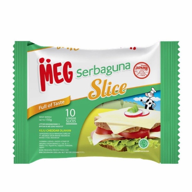 

MEG keju serbaguna slice 10 s