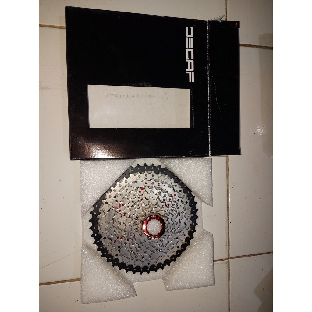 Sproket decaf 9 speed cassette 11-46T