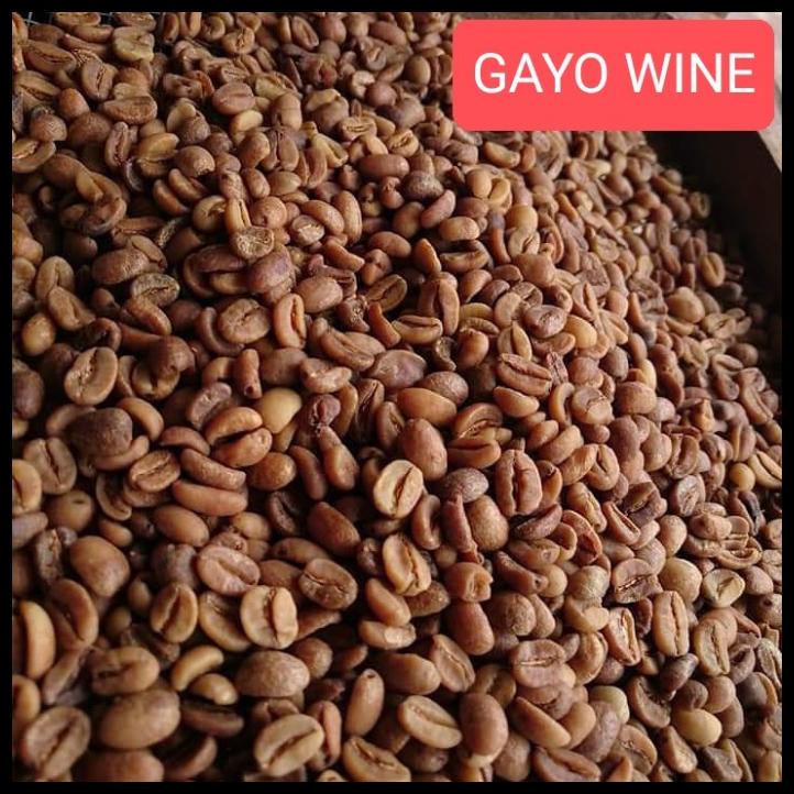 

Green Bean Arabica Gayo Wine | Biji Mentah - 1Kg